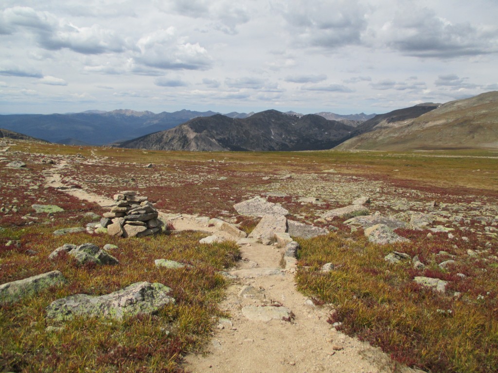 The flat top portion of the Rocky Mountain National Park loop.