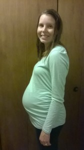 32 weeks and growing fast at this point!