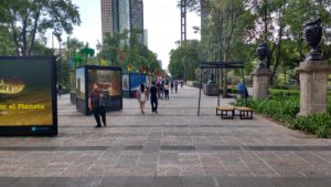 Our entrance to Chapultepec near the Leones gate